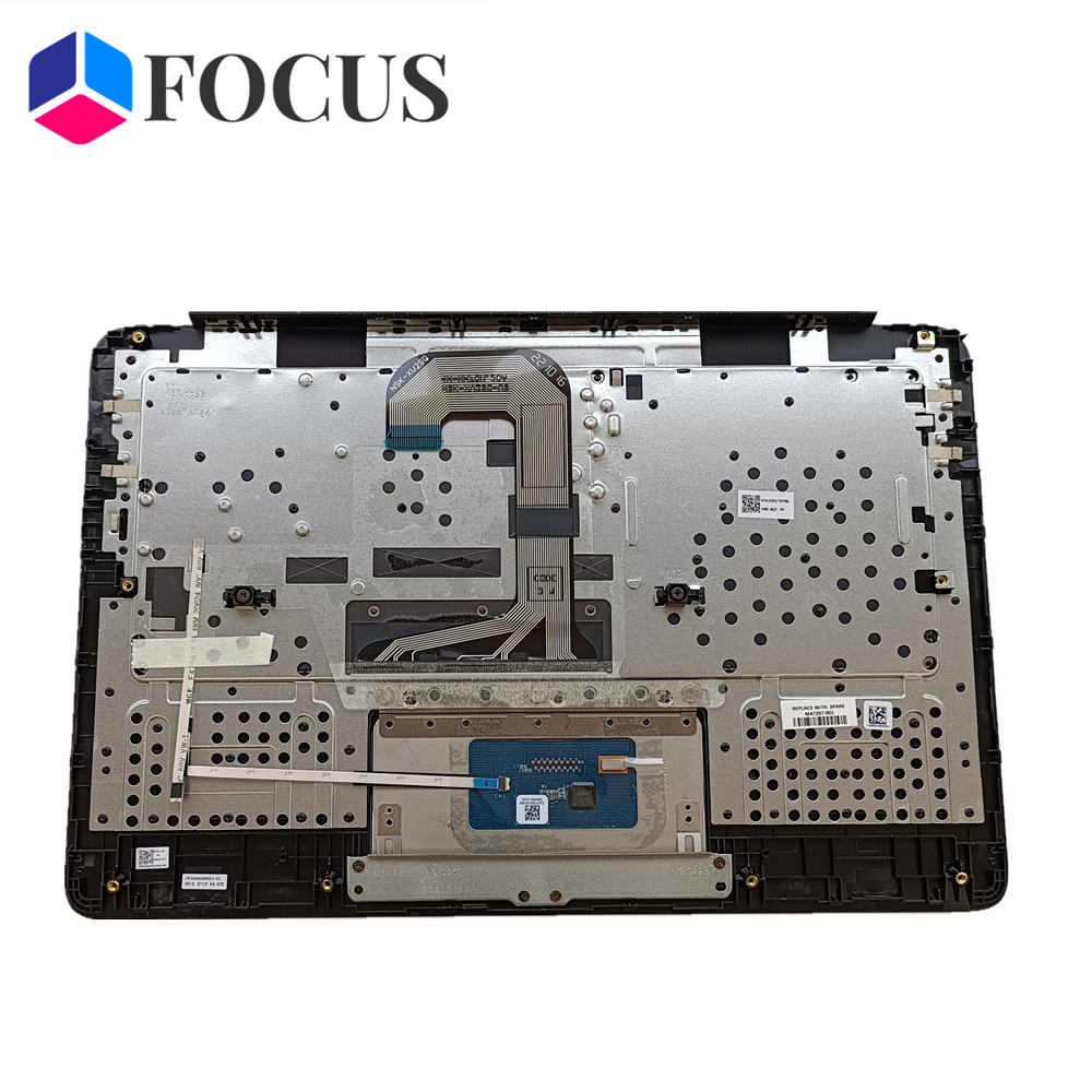For HP Chromebook 14 G7 Palmrest Upper Case w/ Keyboard Touchpad M47207-001