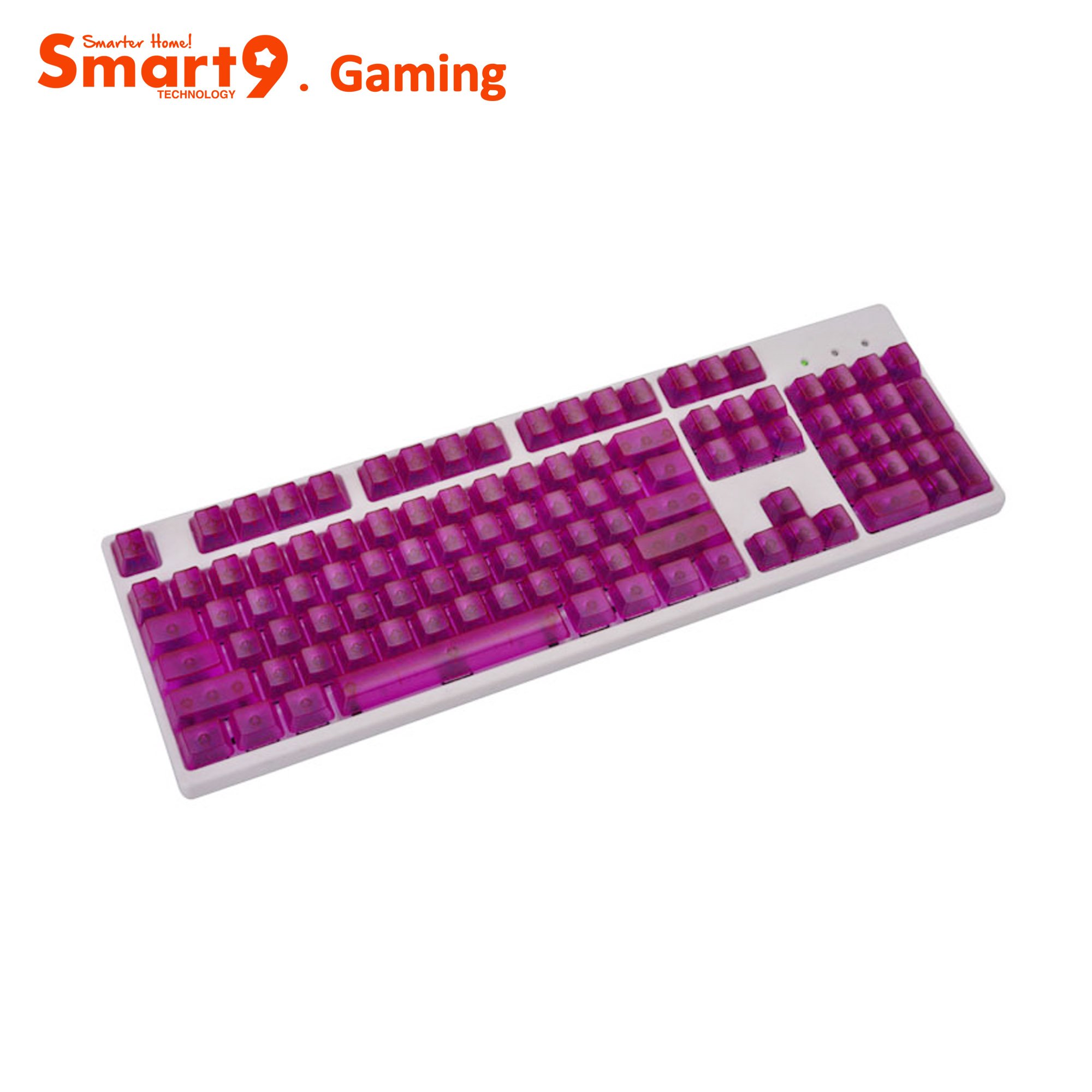 Smart9 hot selling RGB keyboard LED backlit green switch gaming wireless mechanical keyboard