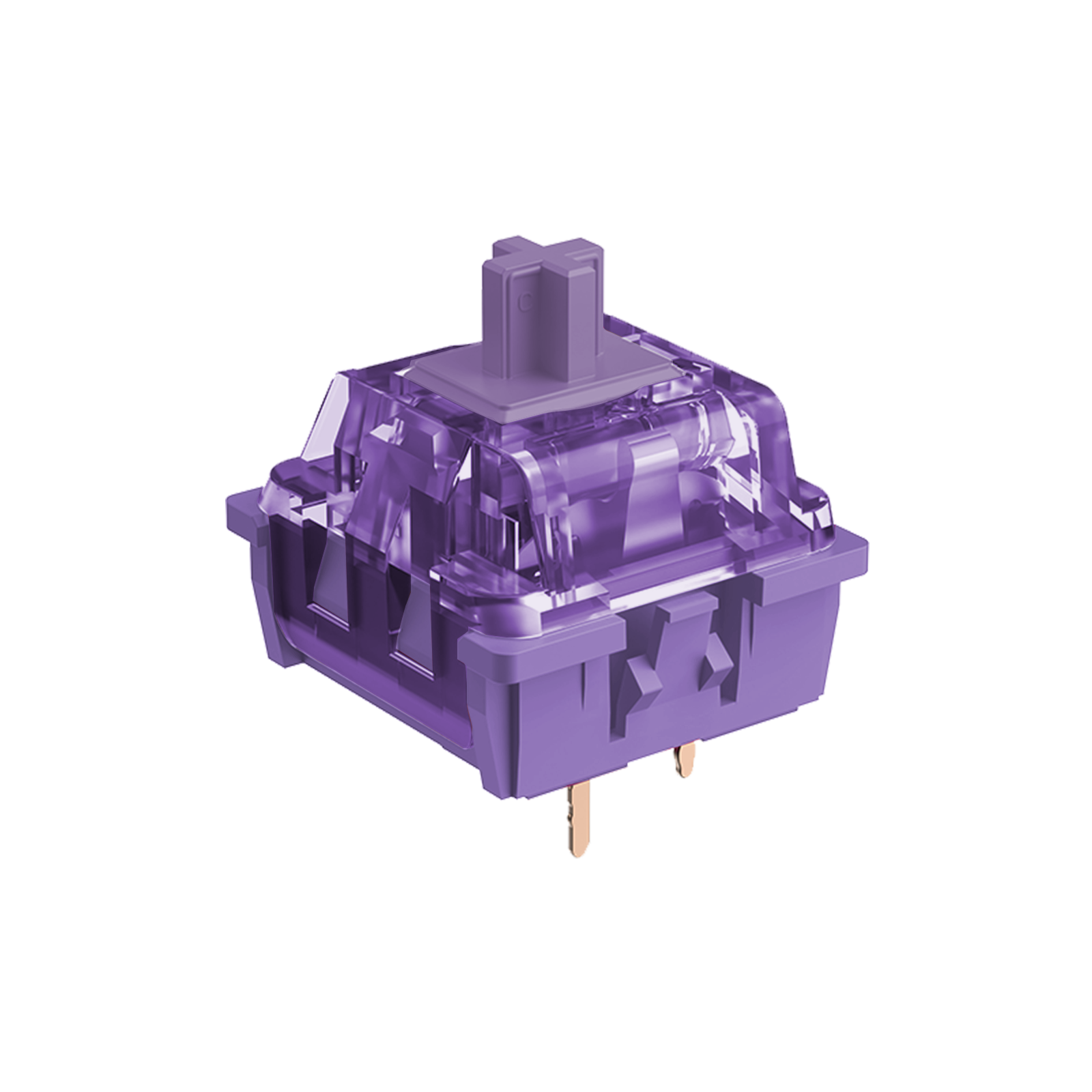 KTT Purple Click 3Pins Content Switch Tactile switches for mechanical keyboard diy mechanical keyboard switch opener