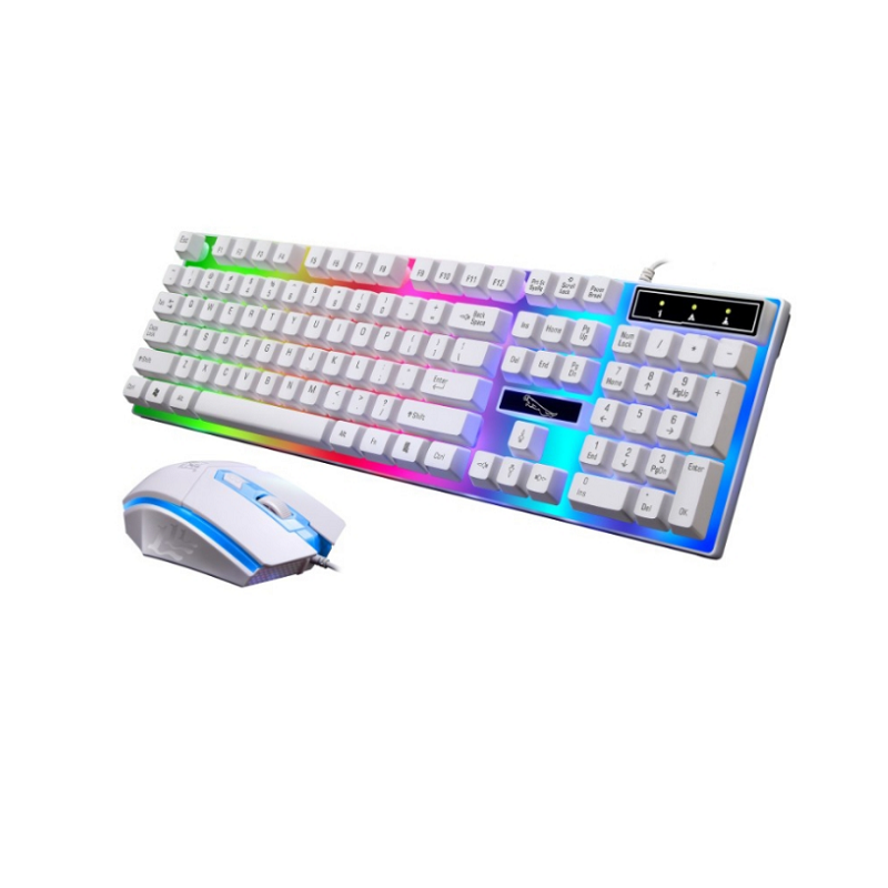 G21 USB 2.0 Backlit LED Professional 104 Keys Keyboard Mouse Combos Home Notebook Desktop Computer Latest Gaming Keyboards