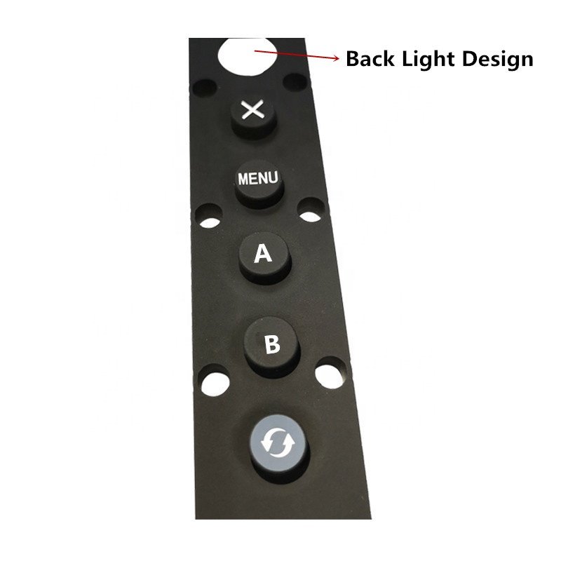 Customized Backlight Remote Silicone Rubber Keypad Cover Silicone Rubber keyboard Silicone Rubber Button