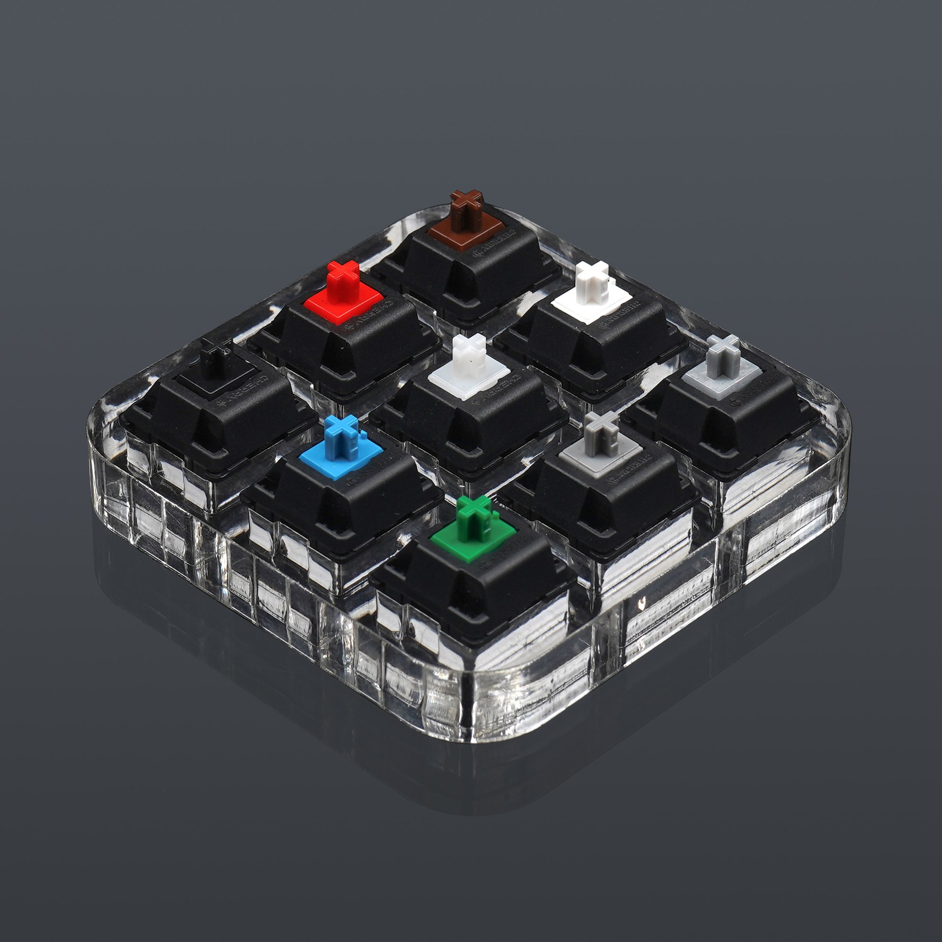 custom cherry mx mechanical black brown blue red switch tester keyboard switches for gaming keyboards test key hot swap