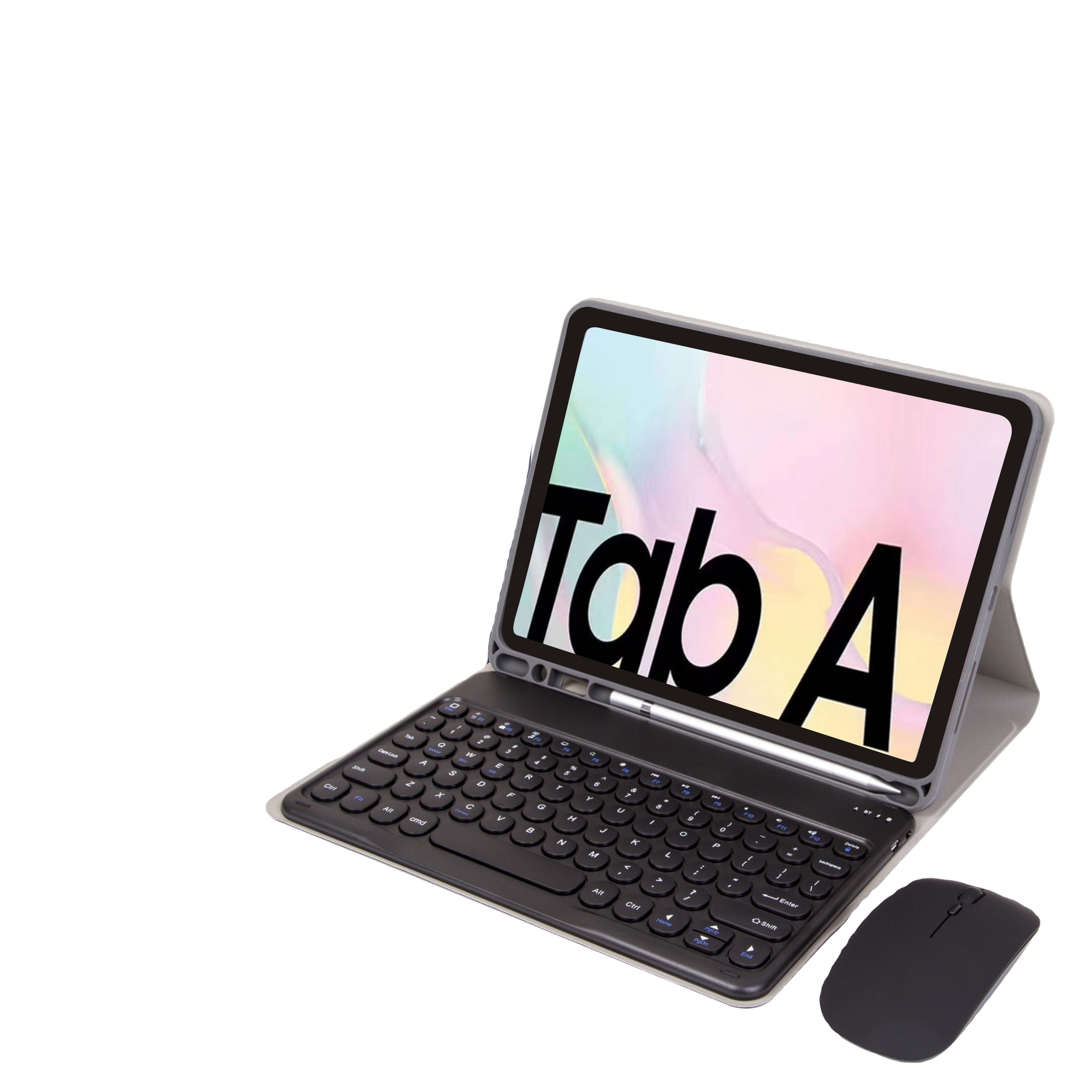 For Galaxy Tab A7 10.4-inch Wireless Keyboard Case T500 Keyboard Holder with pen slot