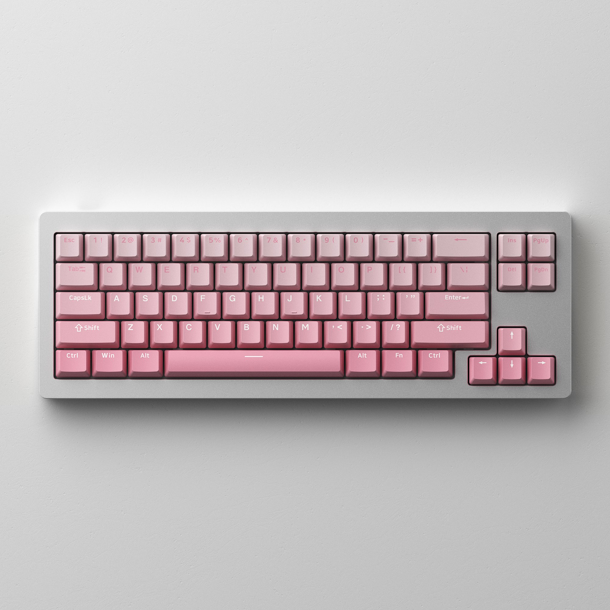 AKKO MonsGeek M7W 65% Layout Multi-Mode Pre-Assembled Aluminum Keyboard Gradient Keycaps Akko Cream Switches Keyboards