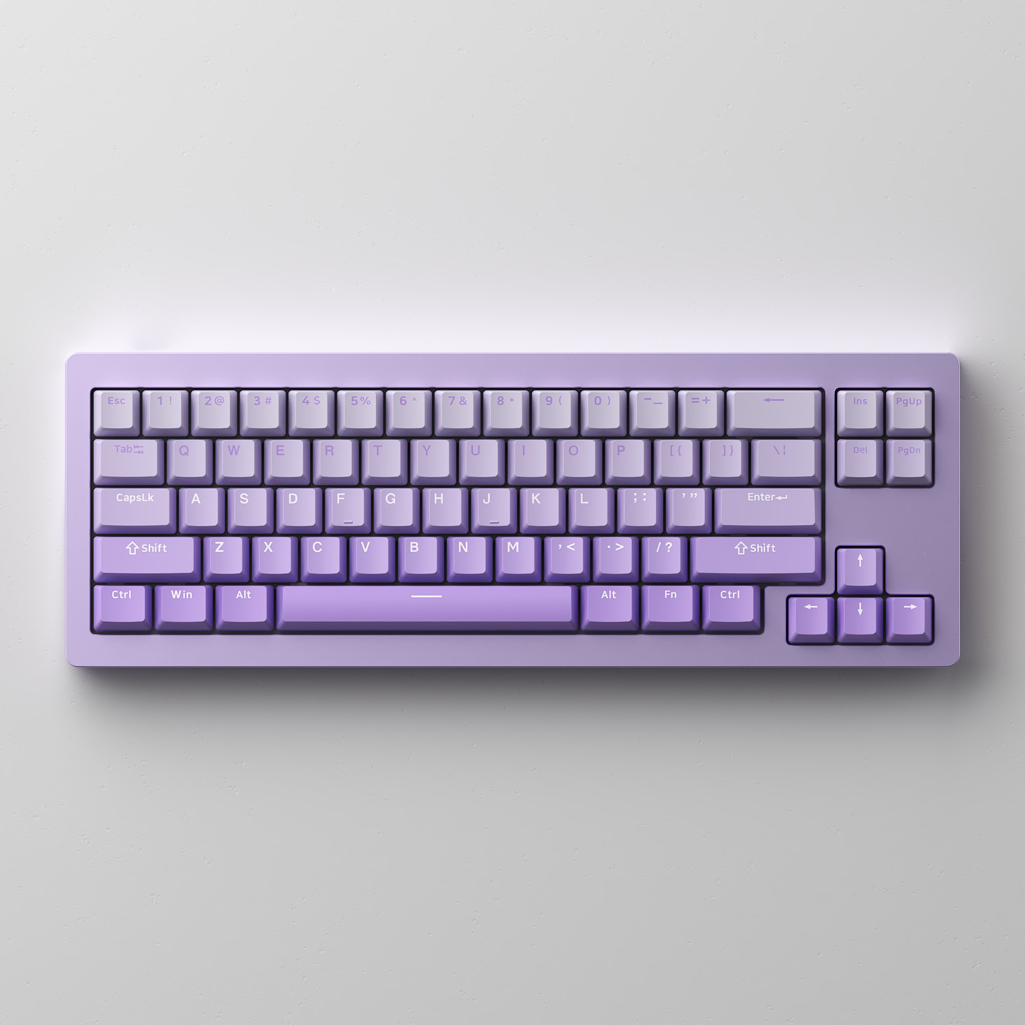 AKKO MonsGeek M7W 65% Layout Multi-Mode Pre-Assembled Aluminum Keyboard Gradient Keycaps Akko Cream Switches Keyboards