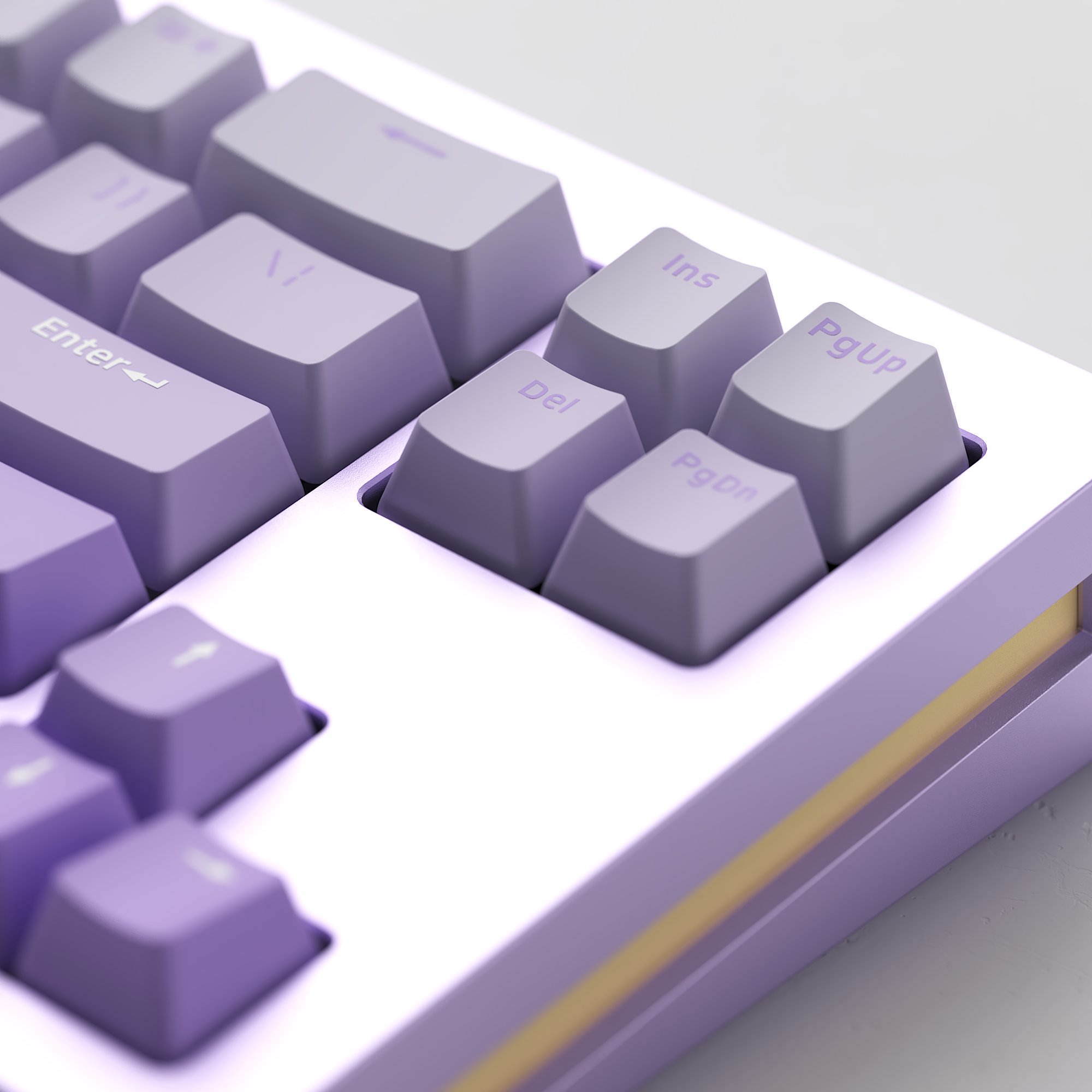 AKKO MonsGeek M7W 65% Layout Multi-Mode Pre-Assembled Aluminum Keyboard Gradient Keycaps Akko Cream Switches Keyboards