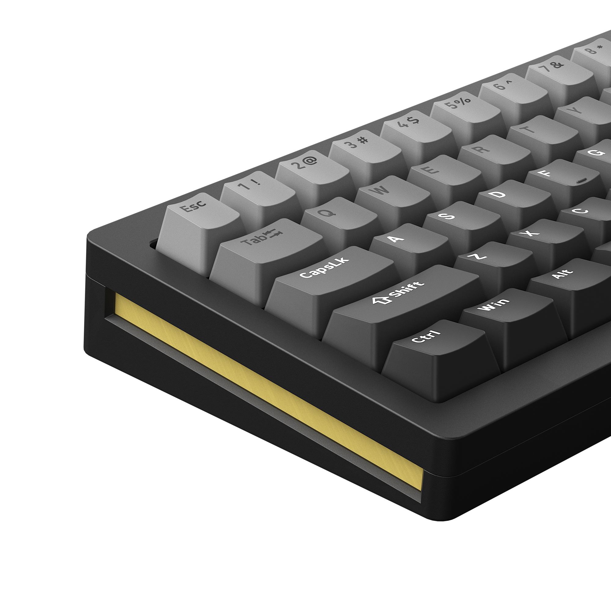 AKKO MonsGeek M7W 65% Layout Multi-Mode Pre-Assembled Aluminum Keyboard Gradient Keycaps Akko Cream Switches Keyboards