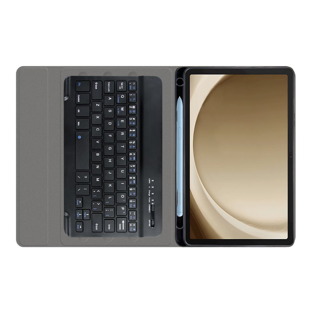 For Samsung Galaxy Tab A9 8.7'' Detachable wireless keyboard case cover with Tablet PU leather Back cover