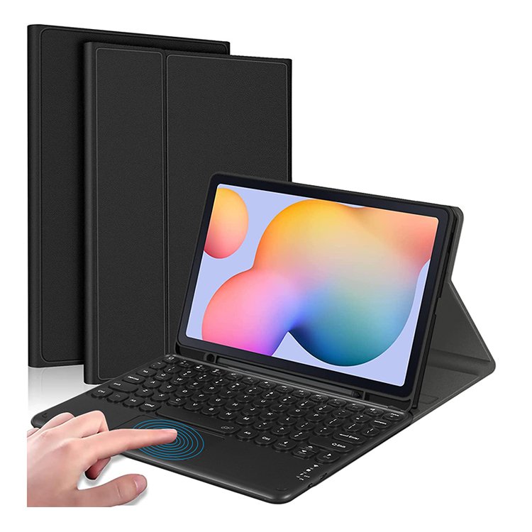 Case With Keyboard For Samsung Galaxy Tab A8 SM-X200 10.5 Inch Tablet Cover With Touchpad Keyboard For SAM Tab A8 Keyboard Case