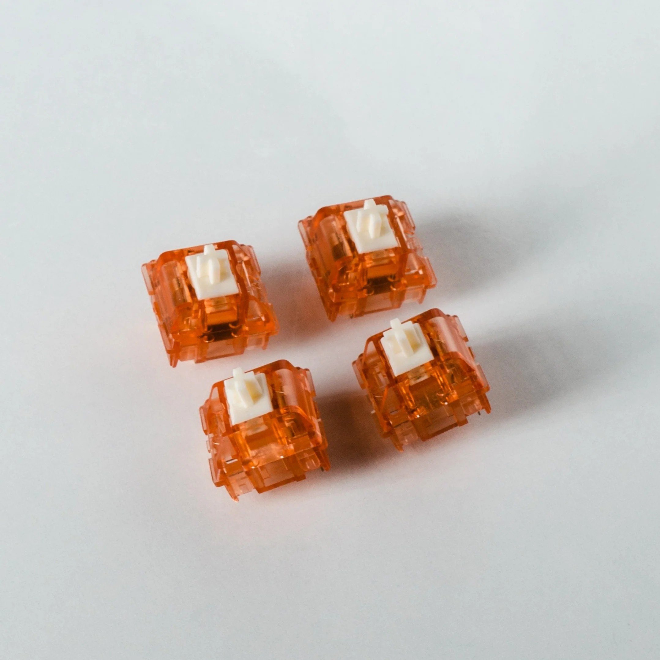 KTT Semi Mute Silent Linear Switch 45g Switch for Mechanical Keyboard Factory Lubed 3-pin Switch