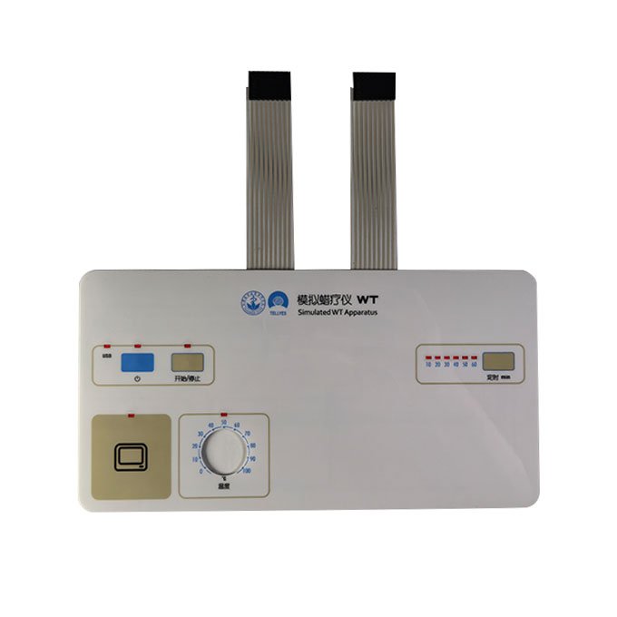 High Quality Custom Membrane Switch Keyboard Panel with Graphics Cover Inverter Keypad & Keyboard Light Touch Panel