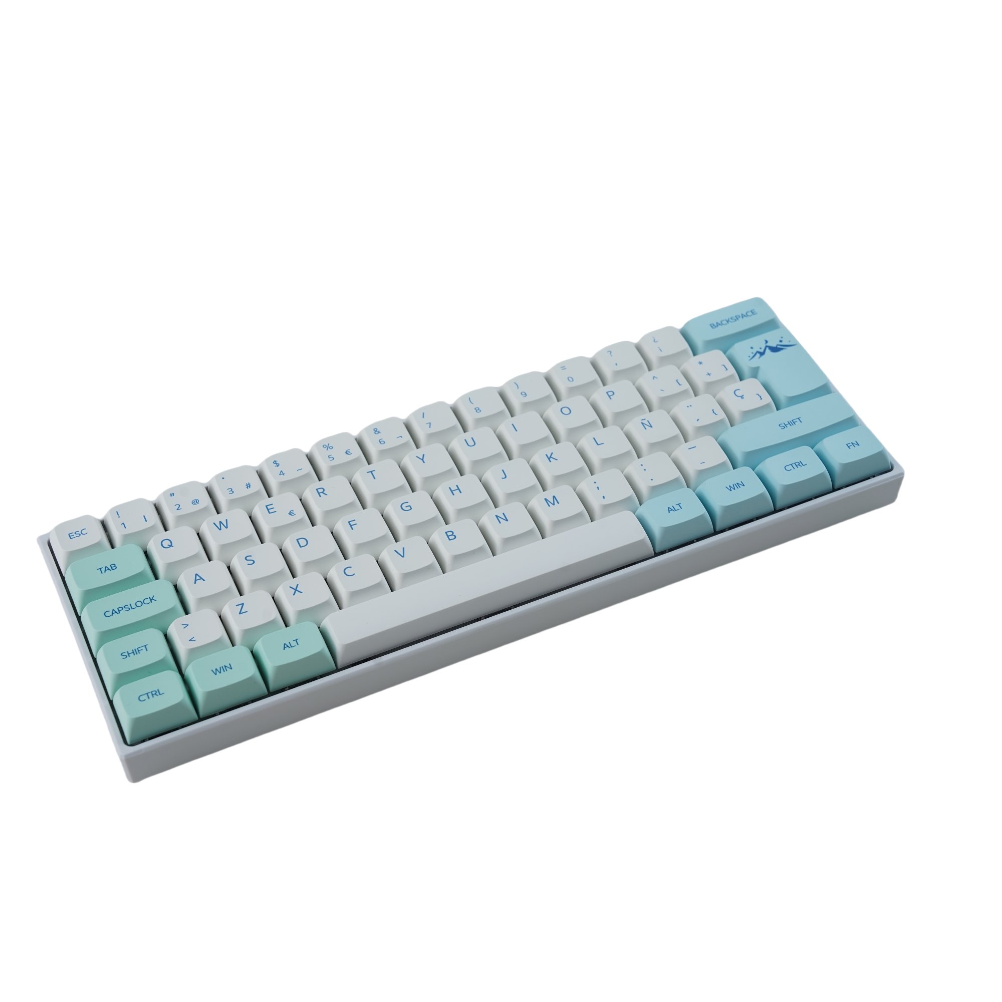 Ultra60 ISO Gaming Mechanical Wireless Keyboard ES/BR/FR/DE/UK Nordic Mechanical keyboard 60% Layout RGB for PC/Mac Gamer