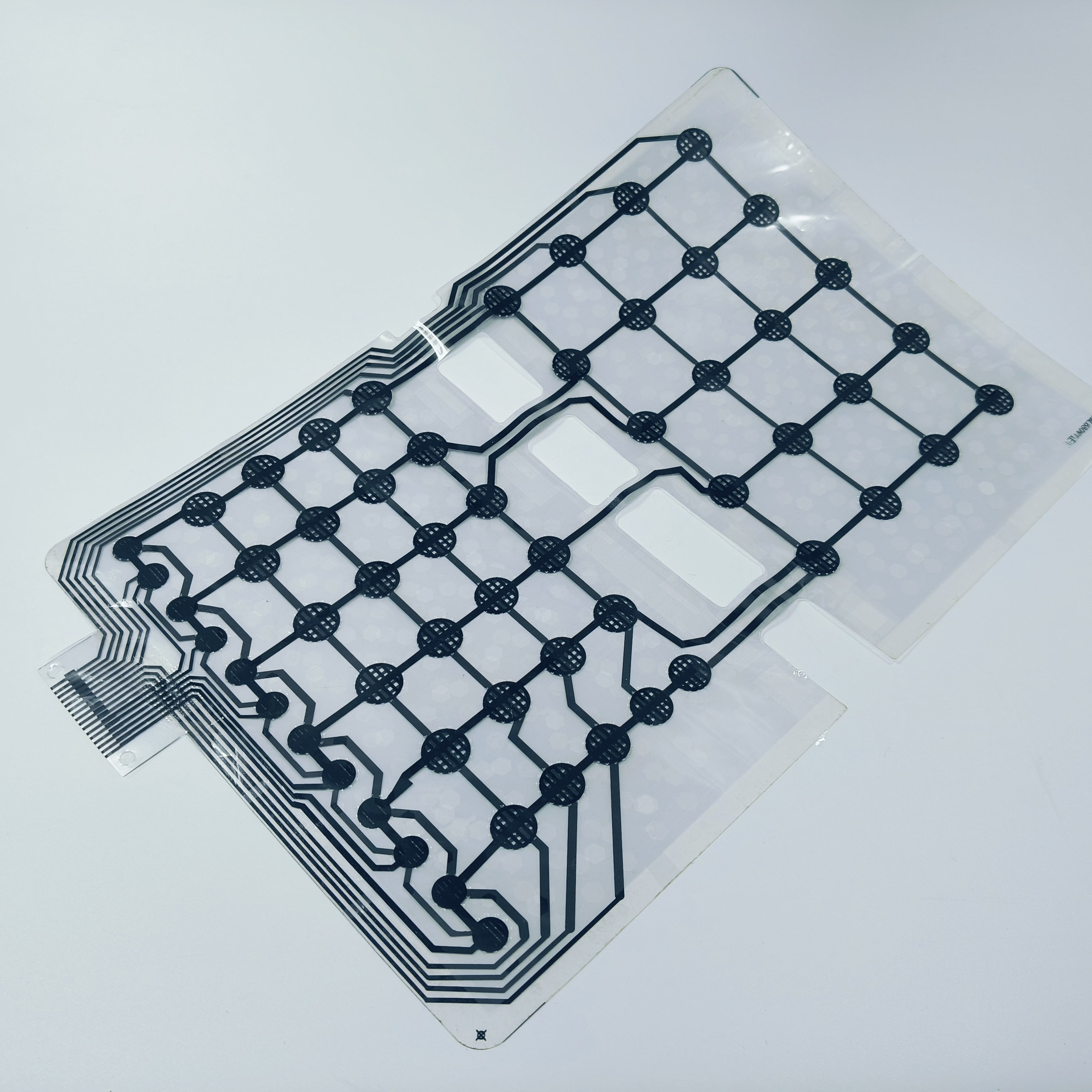 toys fold membrane switch silver ink keyboard for poster