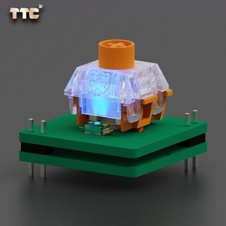Wholesale TTC Tiger Axis RGB Standard Version Linear 5-pin 45g Customized Esports Mechanical Keyboard Axis Switch