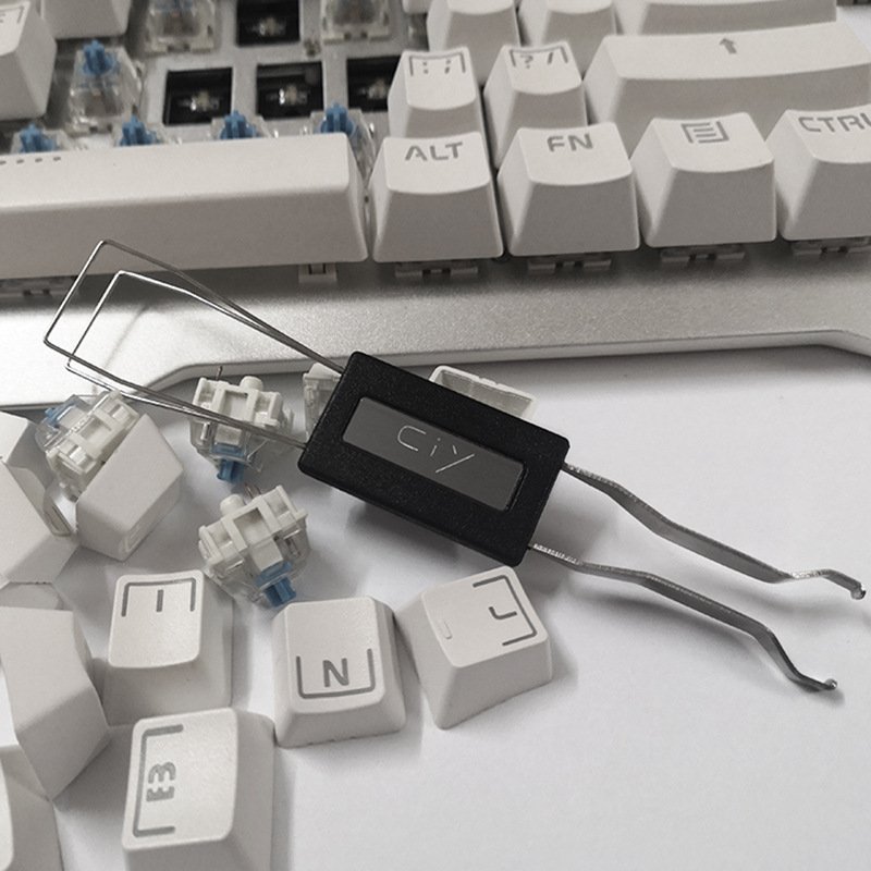 DIY keyboard tool stainless steel Keycaps Switch puller 2 in 1 removing tool for mechanical keyboard customs CIY keycap remover
