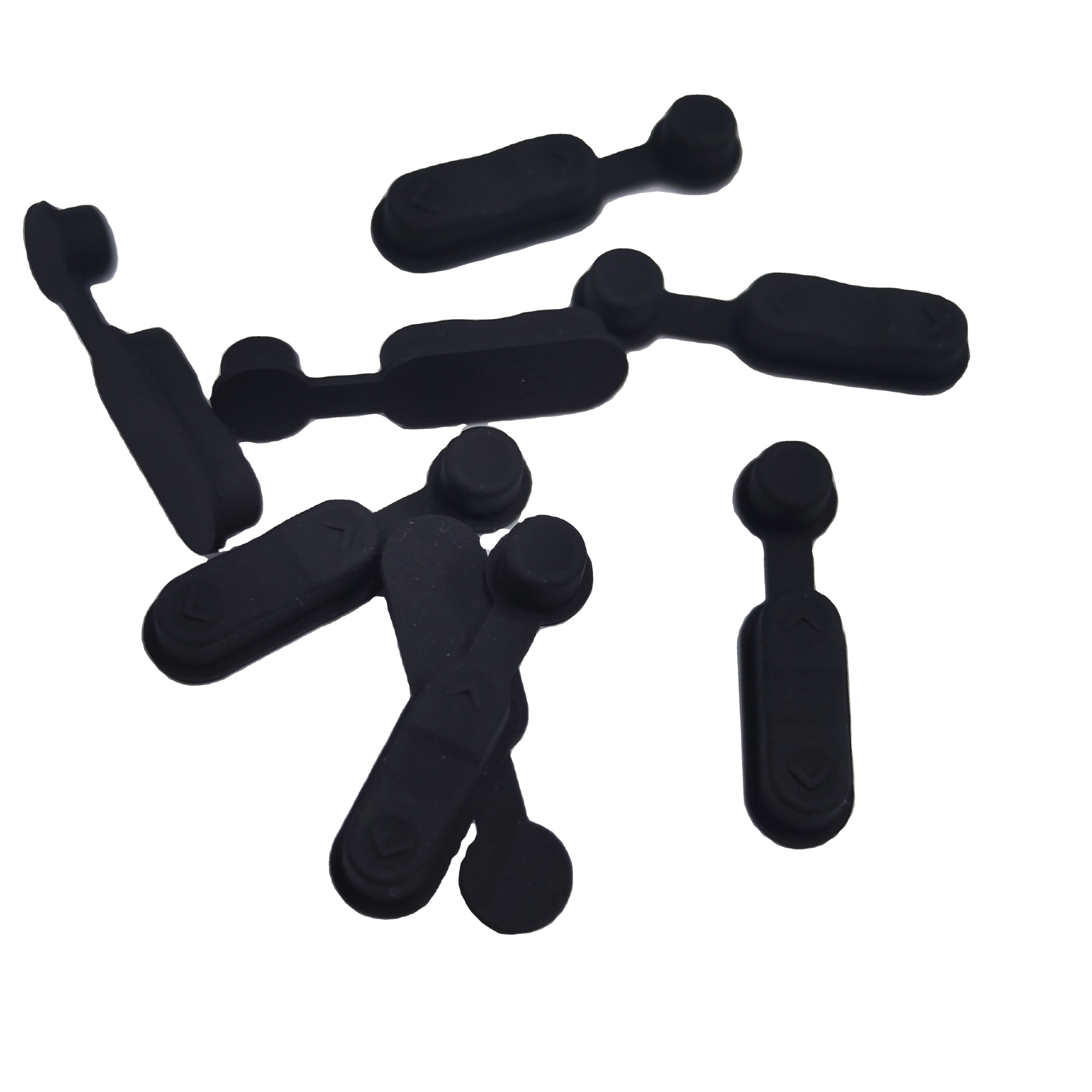 Custom mold silicone rubber push button covers Conductive Rubber Silicone Button Pads for Complete Set