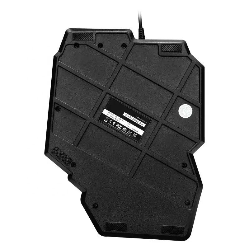 2024 Free Fire Gaming Mini Keyboard Mouse Set Wireless RGB Backlit Type C Mechanical English ABS Designed Mobile Gaming Mix Pro