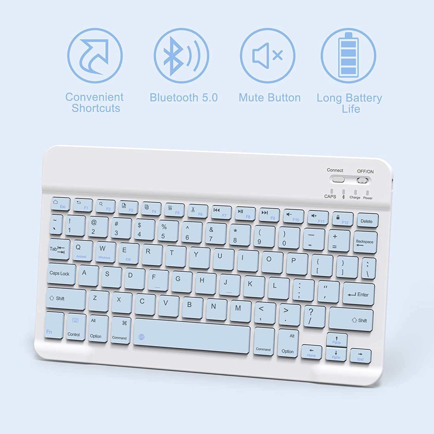 For Samsung Galaxy Tab S10 PLUS S9 FE S8 PLUS S7FE Magnetic Tablet Cover With S Pen Slot Wireless Keyboard Case