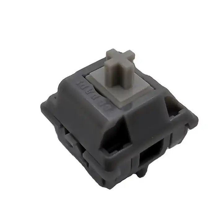 Custom Brown Switch PC Top Nylon Bottom POM Linear Switch Double Gold Spring 60g