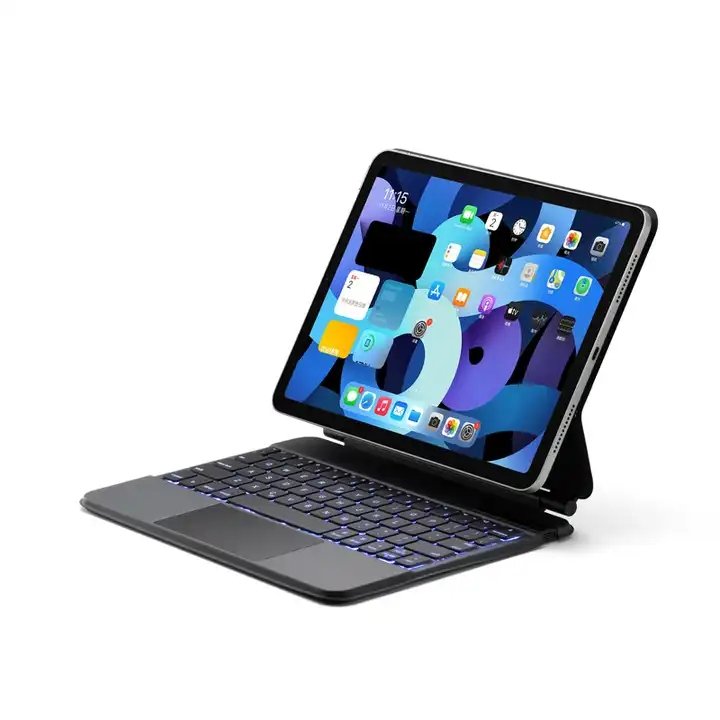 Wireless Magic Keyboard Touchpad Case for iPad Air 11inch M2 Pro 11 inch Air4 Air5 10.9inch Smart Tablet Trackpad Keyboard Cover