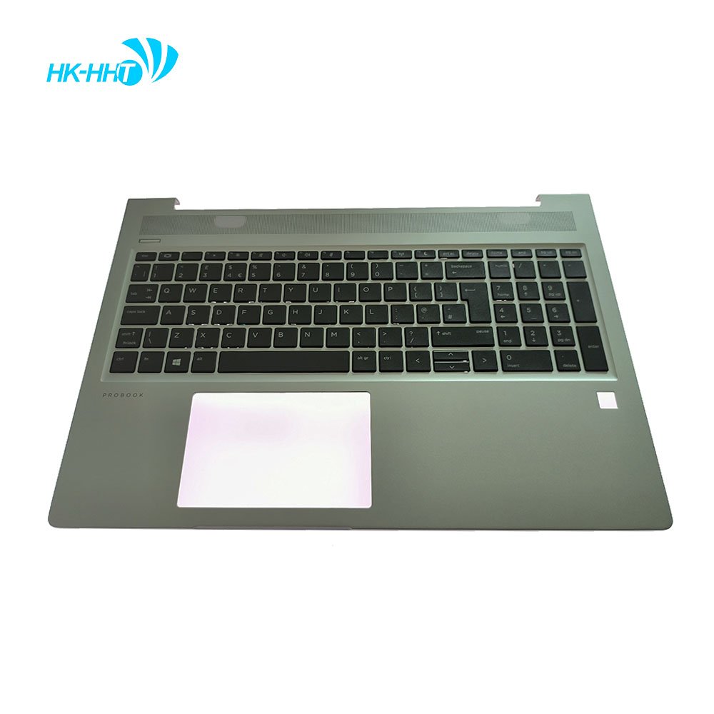 HK-HHT Laptop case accessories for H 450 G6 C cover with UK version keyboard without touchpad silver color