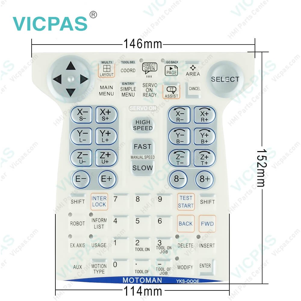 YKS-000E hot selling price membrane switches keypad keyboard panel