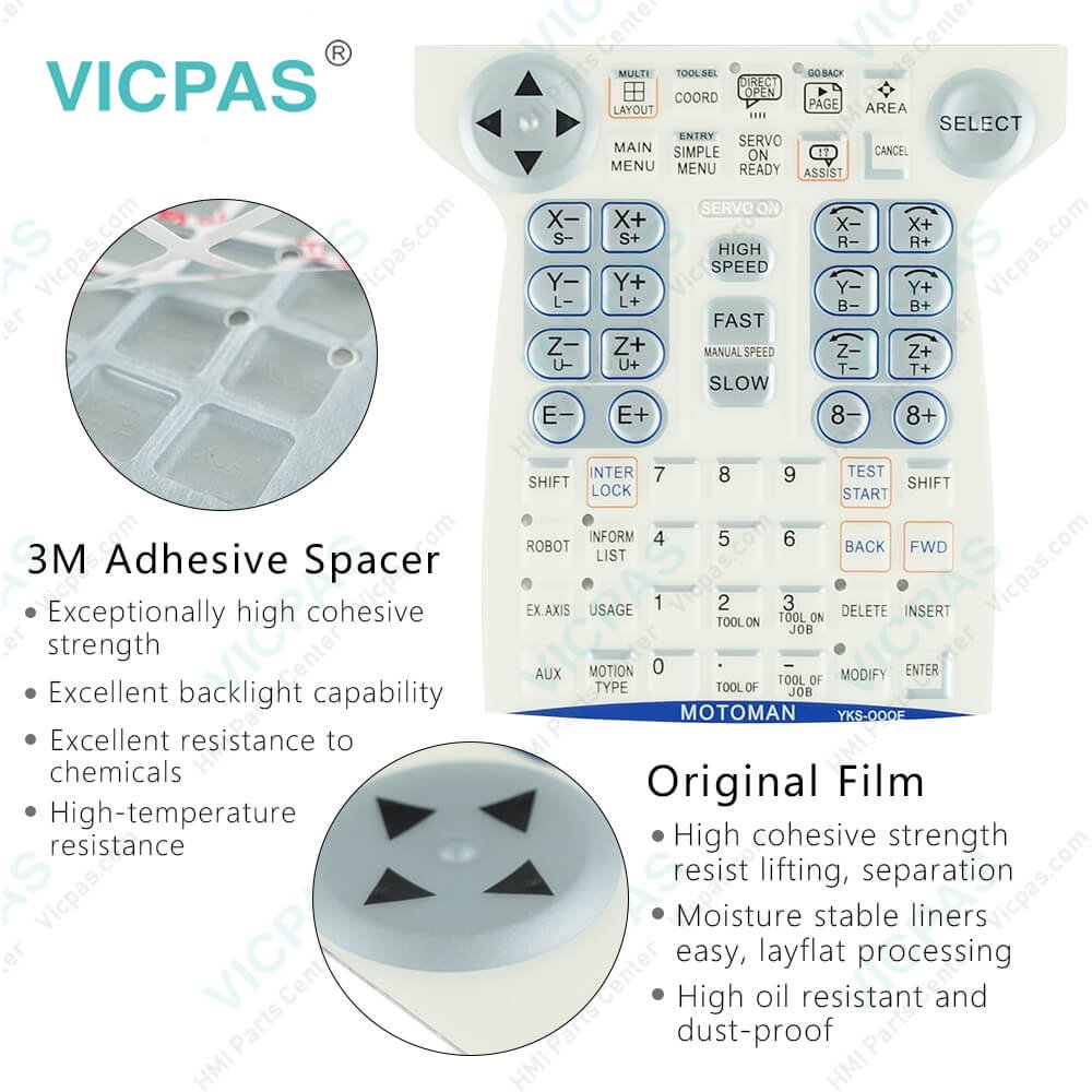 YKS-000E hot selling price membrane switches keypad keyboard panel