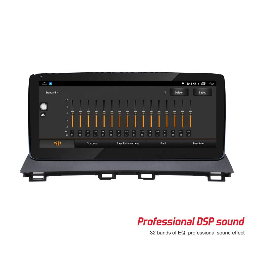 Android 8 core 10.25inch IPS Car stereo 4+64G Car radio for Mazda 3 support wifi 4G DSP and wireless carplay Android auto