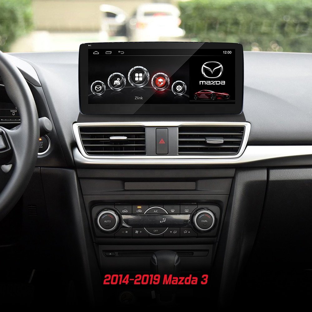 Android 8 core 10.25inch IPS Car stereo 4+64G Car radio for Mazda 3 support wifi 4G DSP and wireless carplay Android auto
