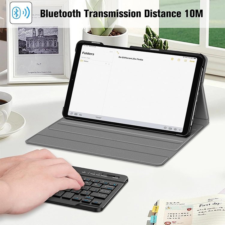 For Samsung Galaxy Tab A9 8.7 Inch Case Detachable Keyboard Cover for Samsung Tab A9 SM-X110/X115/X117