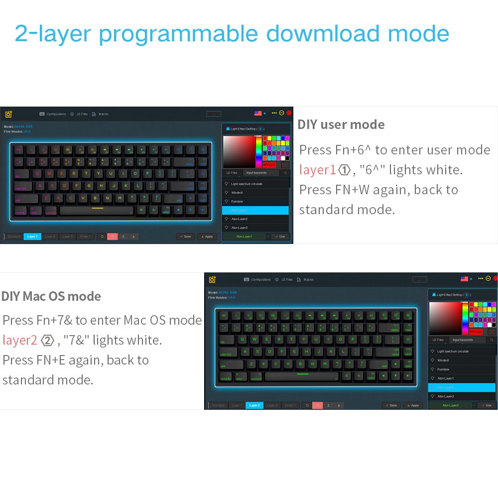 SKYLOONG 2022 new model Lite gasket 84 key gaming mechanical keyboard mechanical keyboard aluminum optical switch GK84 SK84 AK84