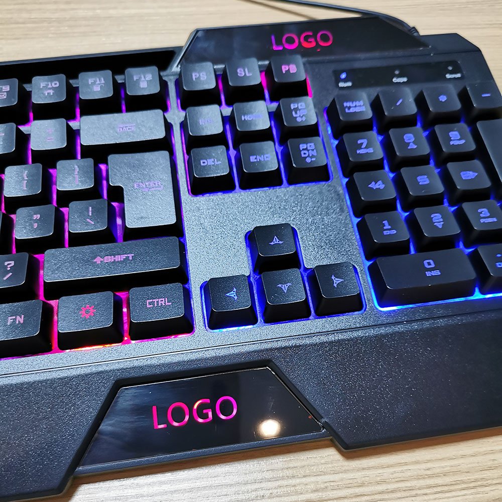 Nord Stage 3 Backlit 104 Key Gaming Keyboard Light Keyboard Piano 606g Notebook Keyboard FK19 Rainbow RGB Usb Desktop ABS Wired