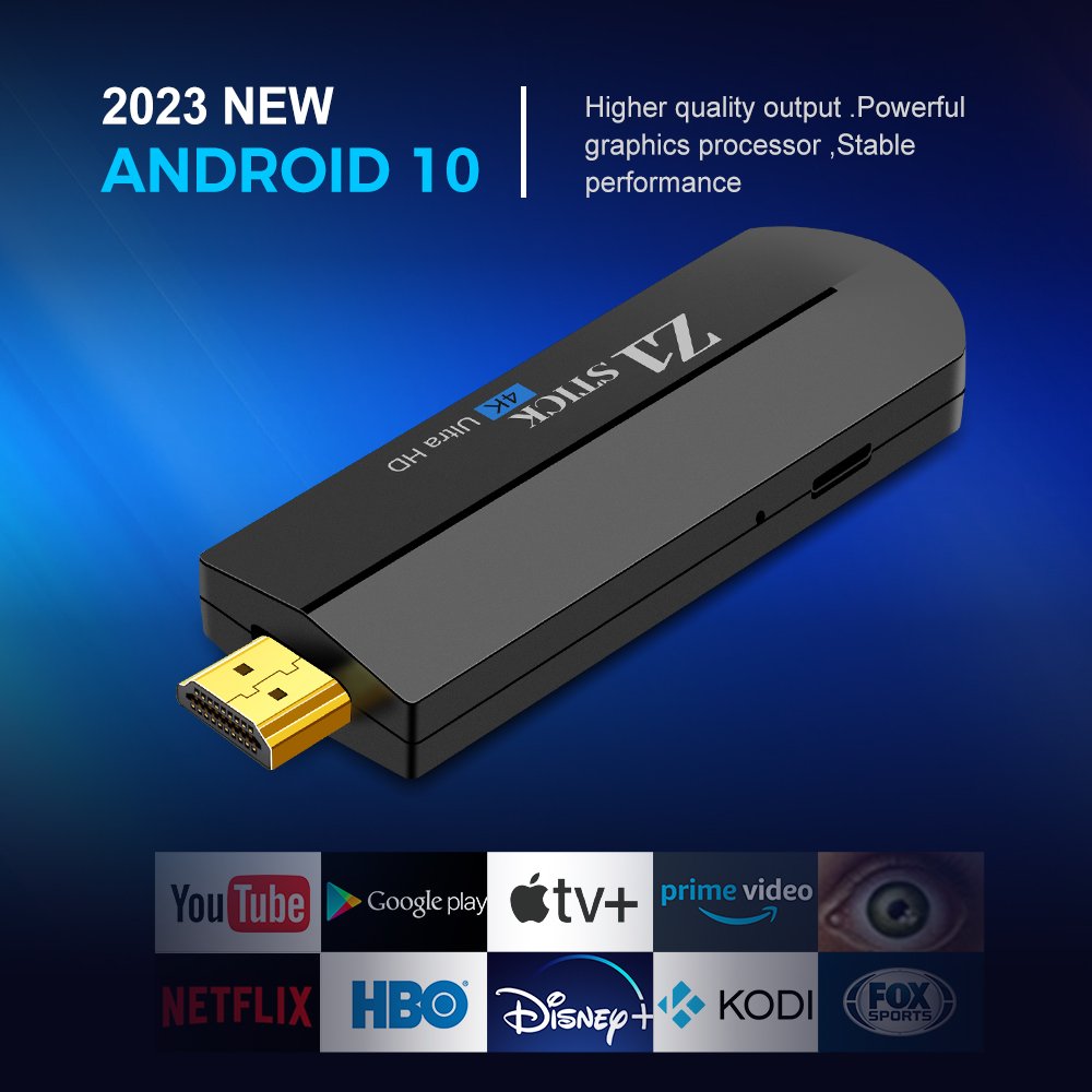 GYS Z1 Stick Android TV Dongle 2 4g 5g Wifi Allwinner H313 Set Top Box Smart TV stick 4k android TV Voice Control