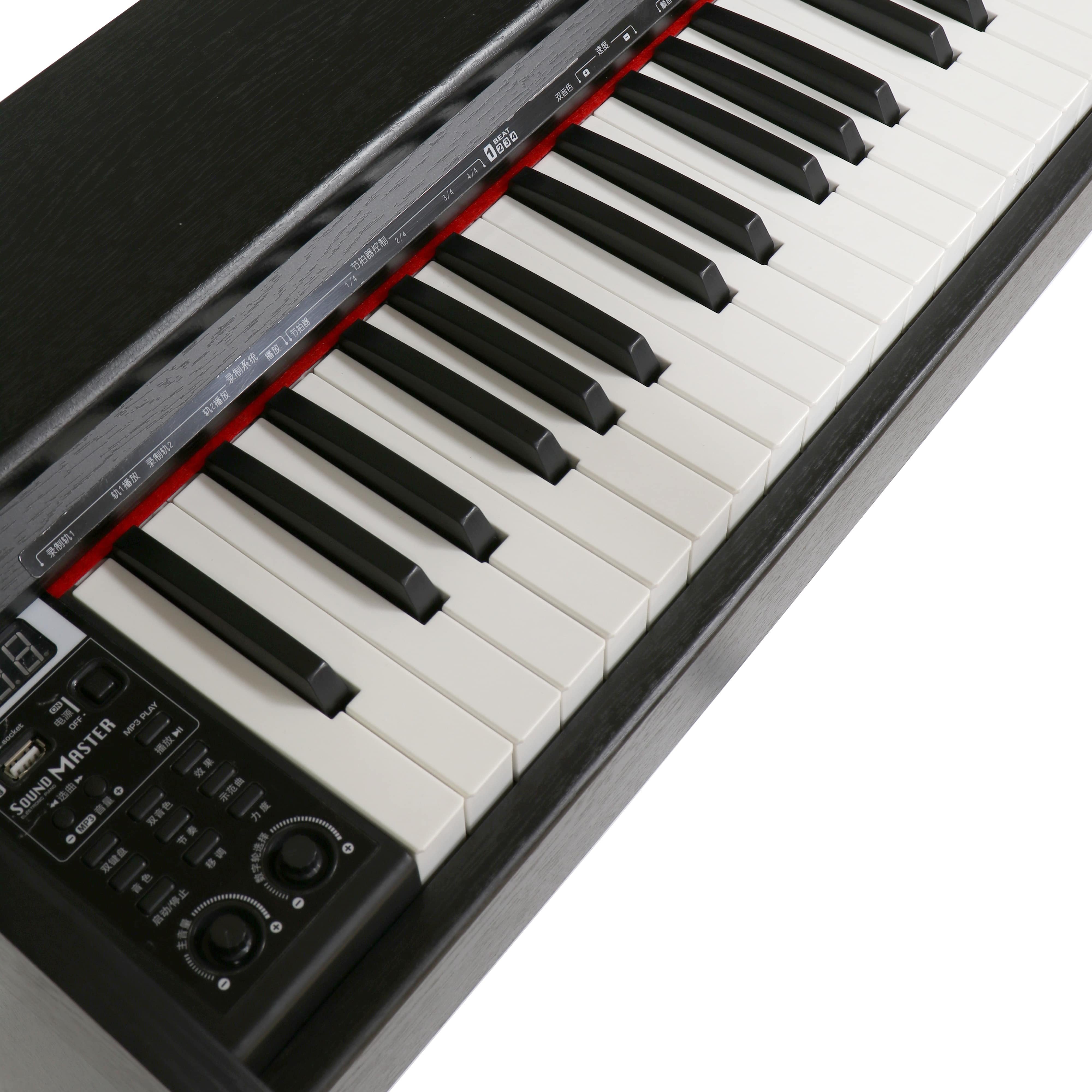 white piano electronic piano keyboard made in China digital piano for children