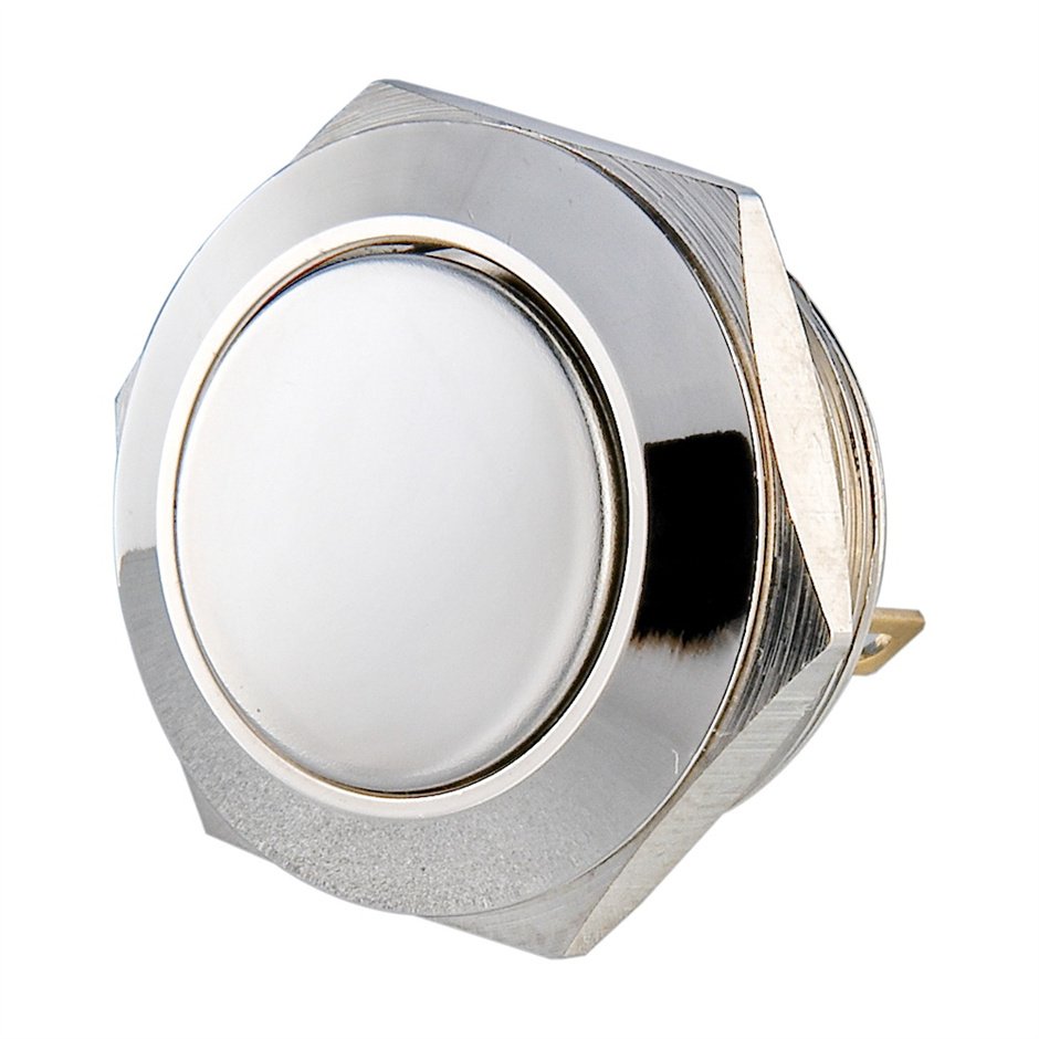 Panel Mount Pneumatic Components Keyboard Push Button Switch MPI002/TERM/GN Stainless Steel Dia 19mm 0.6kgs/box IP65 CN;ZHE