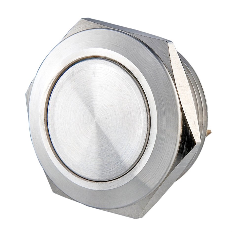 Panel Mount Pneumatic Components Keyboard Push Button Switch MPI002/TERM/GN Stainless Steel Dia 19mm 0.6kgs/box IP65 CN;ZHE