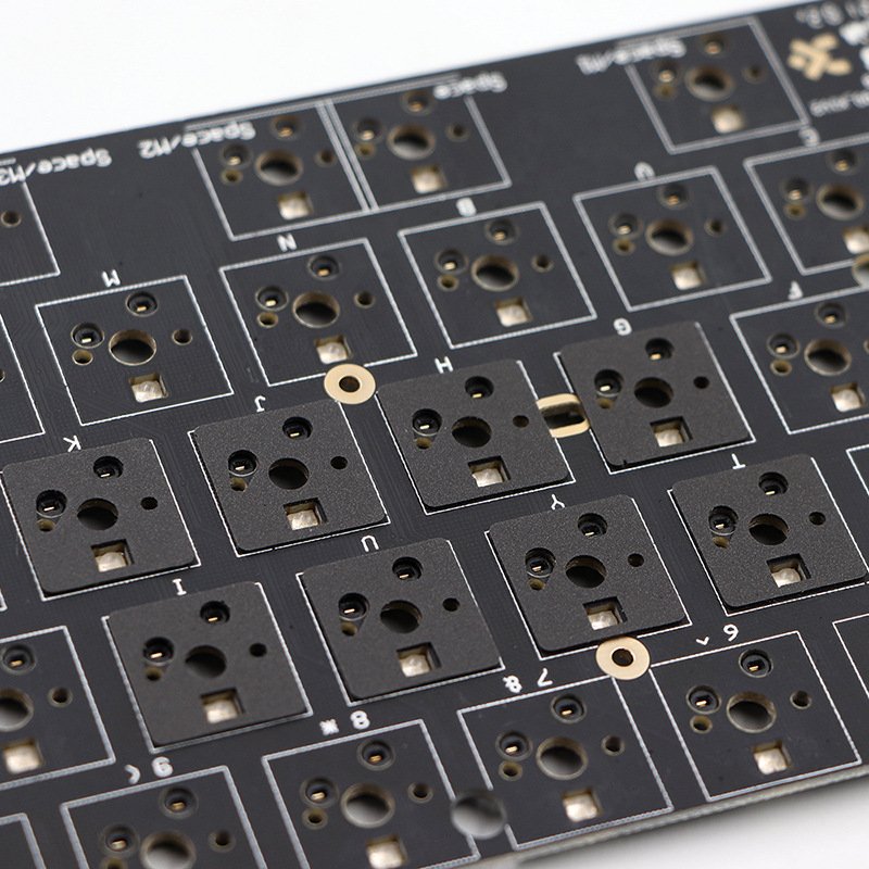 Top Factory Poron/ PE /EVA Switch Pads Switch Buffer Foam for Hotswappable PCB Soldered PCB Hot Swap Keyboard Poron Foam Gasket