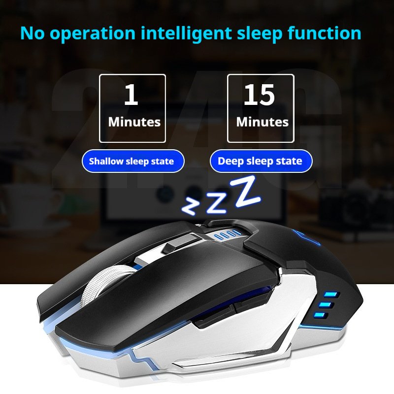 Xinmeng 670 Wireless Charging Keyboard and Mouse Combo Game Luminous Keyboard and Mouse Combo