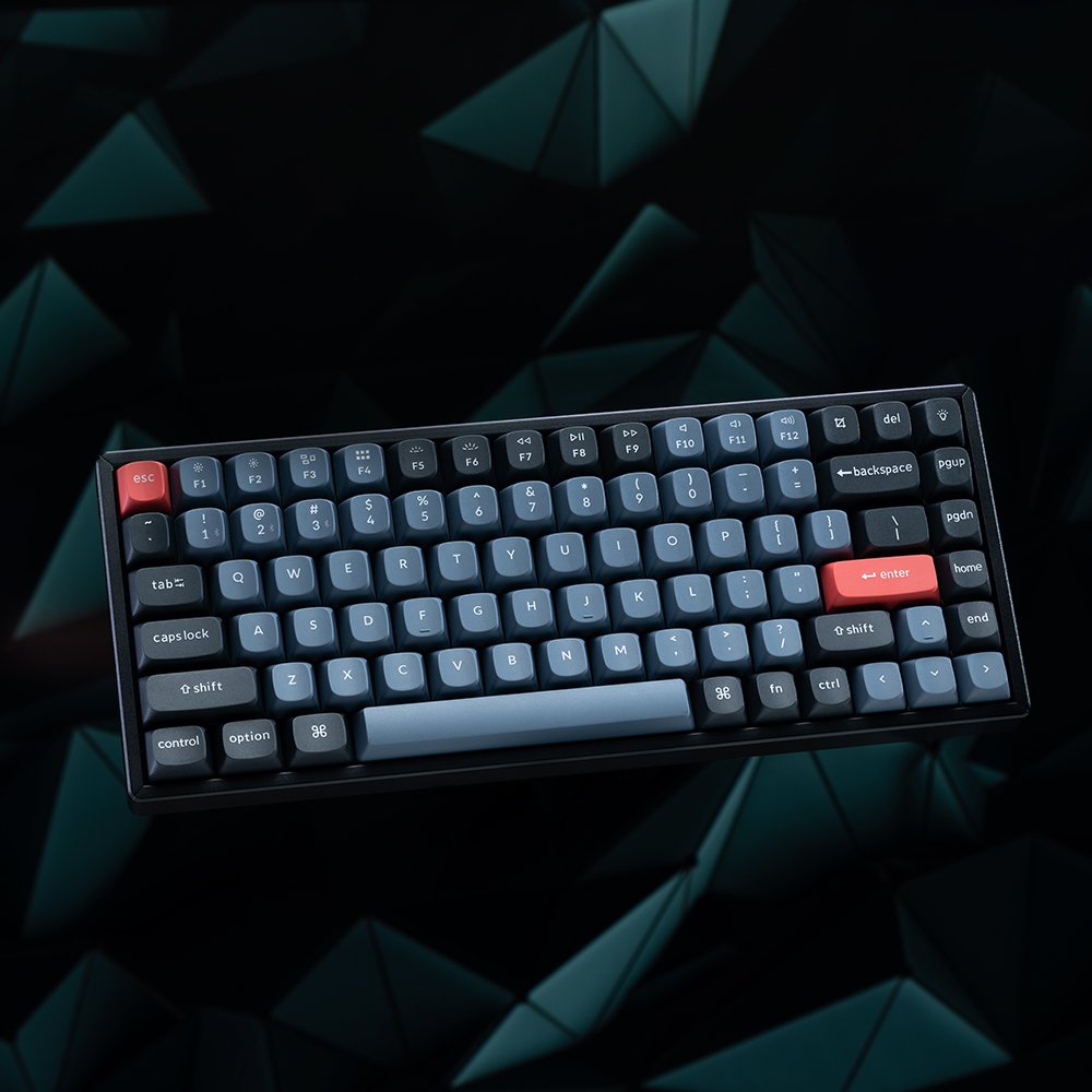 Keychron K2 Pro 75% Layout QMK/VIA Wireless Mechanical Keyboard