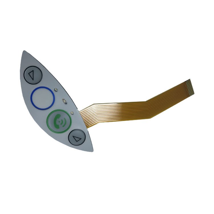 custom high waterproof and UV resistant material membran panel membrane switch supplier
