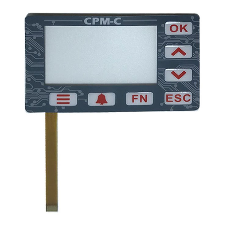 custom high waterproof and UV resistant material membran panel membrane switch supplier
