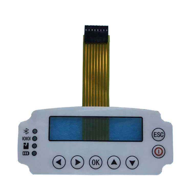 custom high waterproof and UV resistant material membran panel membrane switch supplier