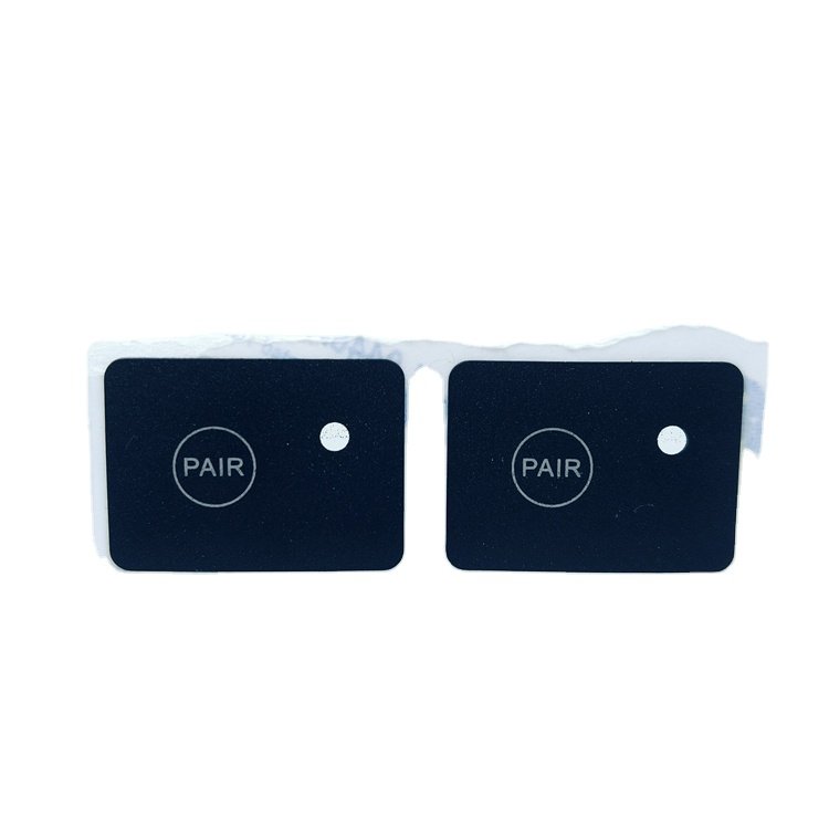 adhesive botton & Front Panel Sticker Graphic Overlay nameplate