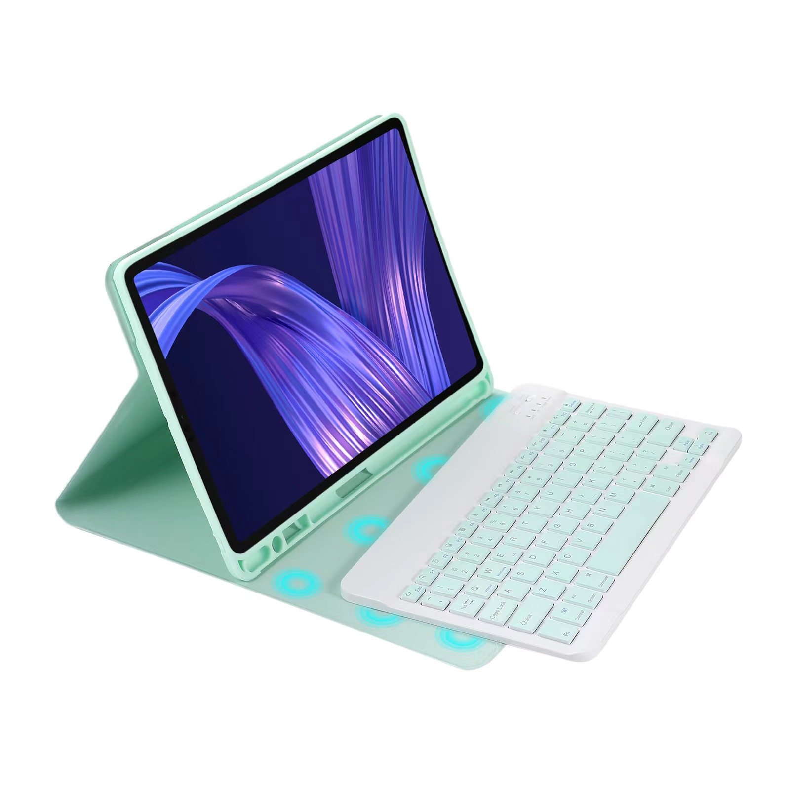 2021 iPad 9th Generation 10.2 Inch Tablet Case with Keyboard and Touchpad Compatible with iPad 8th & 7th Gen