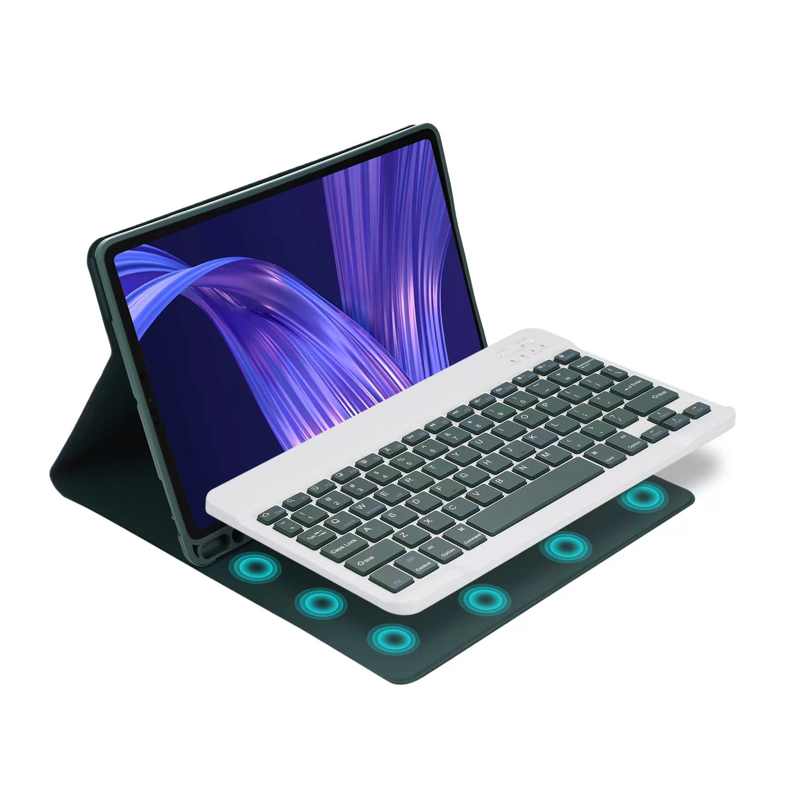 2021 iPad 9th Generation 10.2 Inch Tablet Case with Keyboard and Touchpad Compatible with iPad 8th & 7th Gen