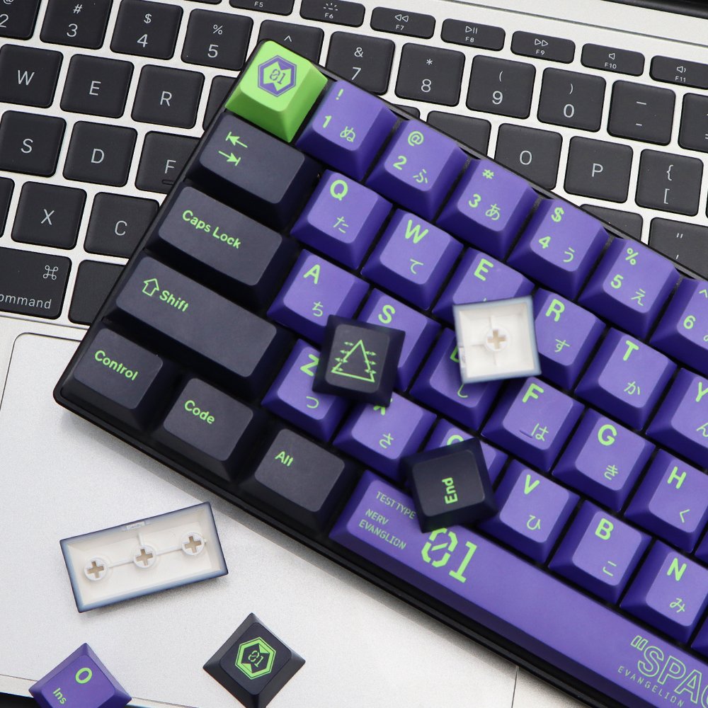 128 Keys PBT Keycap DYE SUB Cherry Profile Japanese Personalized Keycaps for Cherry MX Switch 104/87/74/61 60 Percent Keyboard