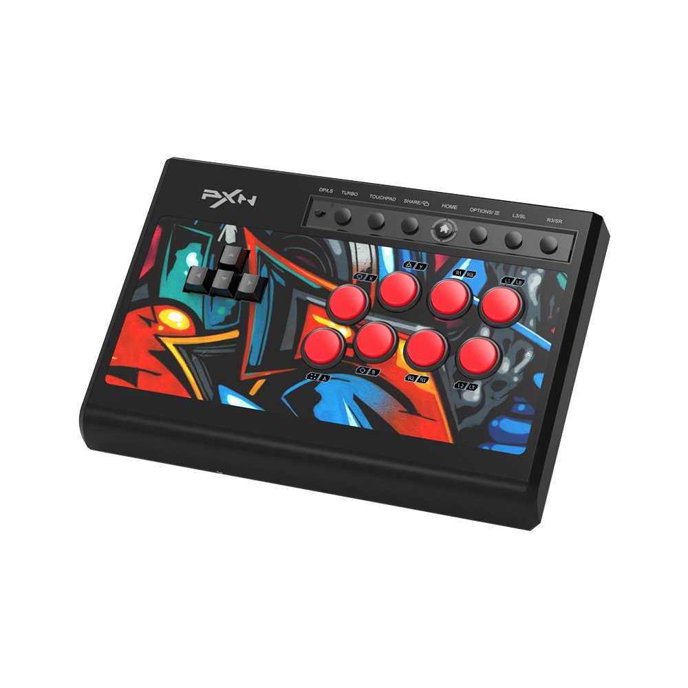PXN X8 All Buttons Mixbox Style Arcade Fight Stick Controller for XBOX, PS4, PC, SWITCH