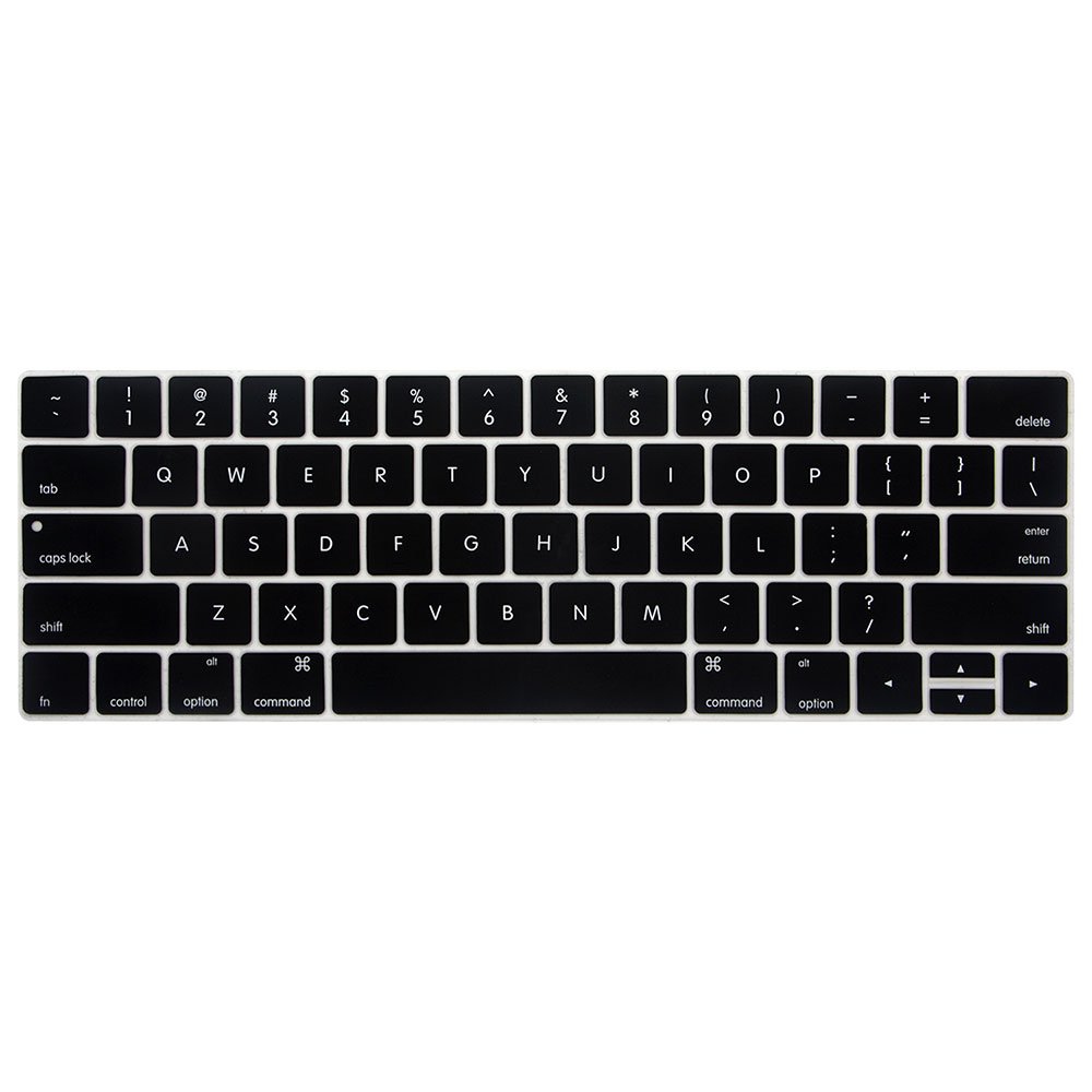 US English Layout Silicone Keyboard Cover Skin Protector for MacBook Pro 13" 15" Retina With TouchBar (2016- 2018 Release)