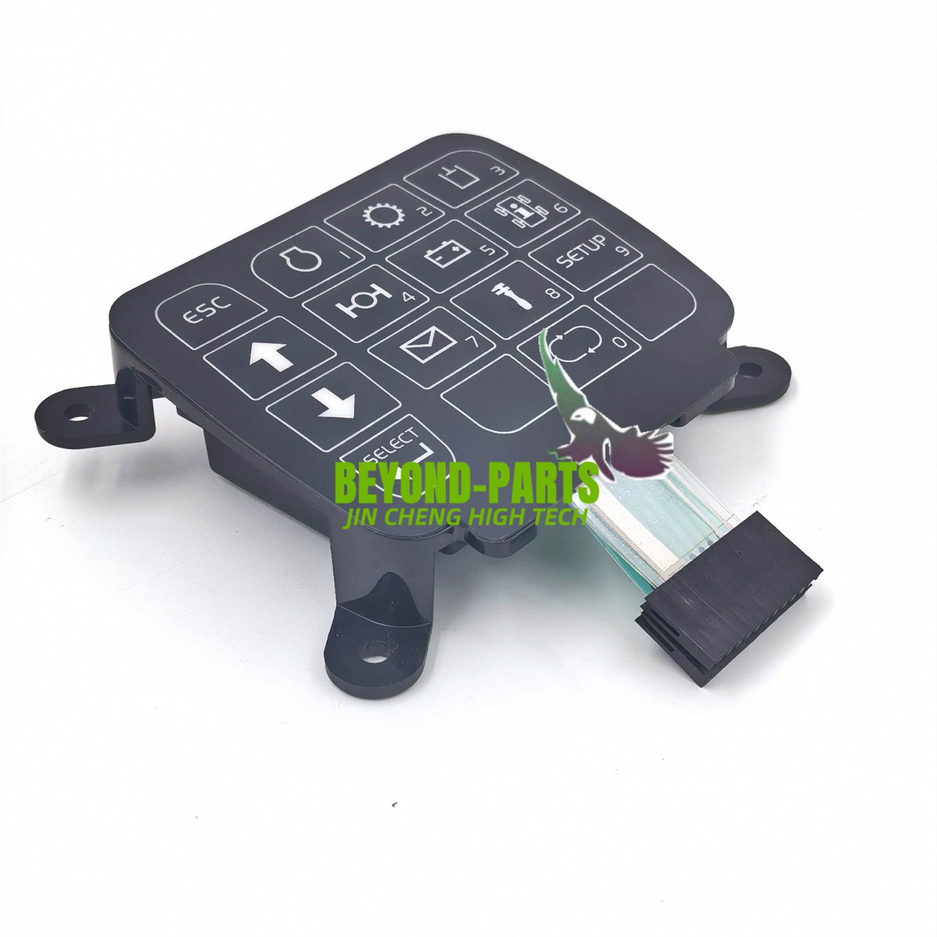 L105 L110 L120 L150 L180 L220F L220 L350 L45 L50 L60 L70 L90 Wheel Loader Parts Switch Panel Keyboard 15119187