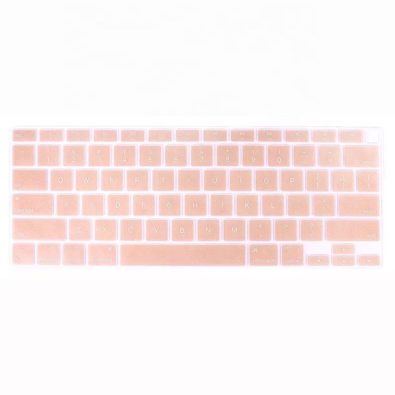 Pure Color US Layout Silicone Keyboard Covers for MacBook 2020 M1 Air 13 inch A2179 A2337